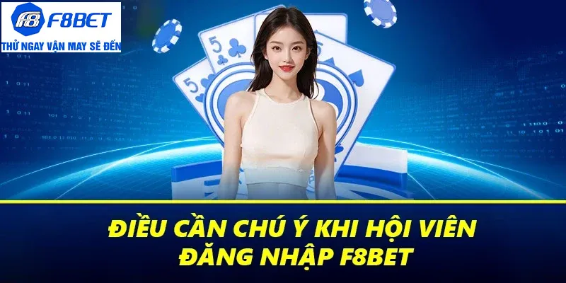 đăng nhập f8bet lưu ý