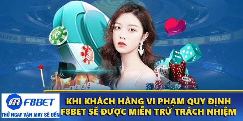 miễn trừ trách nhiệm khi khách hàng vi phạm
